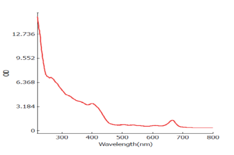 UV-Spectroscopy analysis of phytosomes