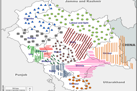 Districts of Himachal Pradesh.