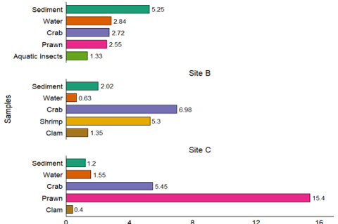 Bioaccumulation of Heavy Metals in Freshwater Invertebrates of the Kallada River, India: Implications for Ecological Risk and Food Safety